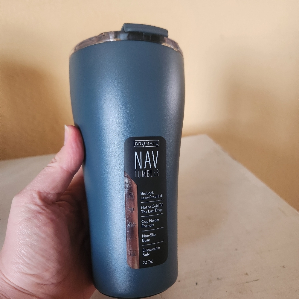 BrüMate NAV Tumbler - Slate Blue